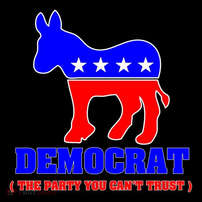 Democrat The Party You Can't Trust Impact Tech Backpack