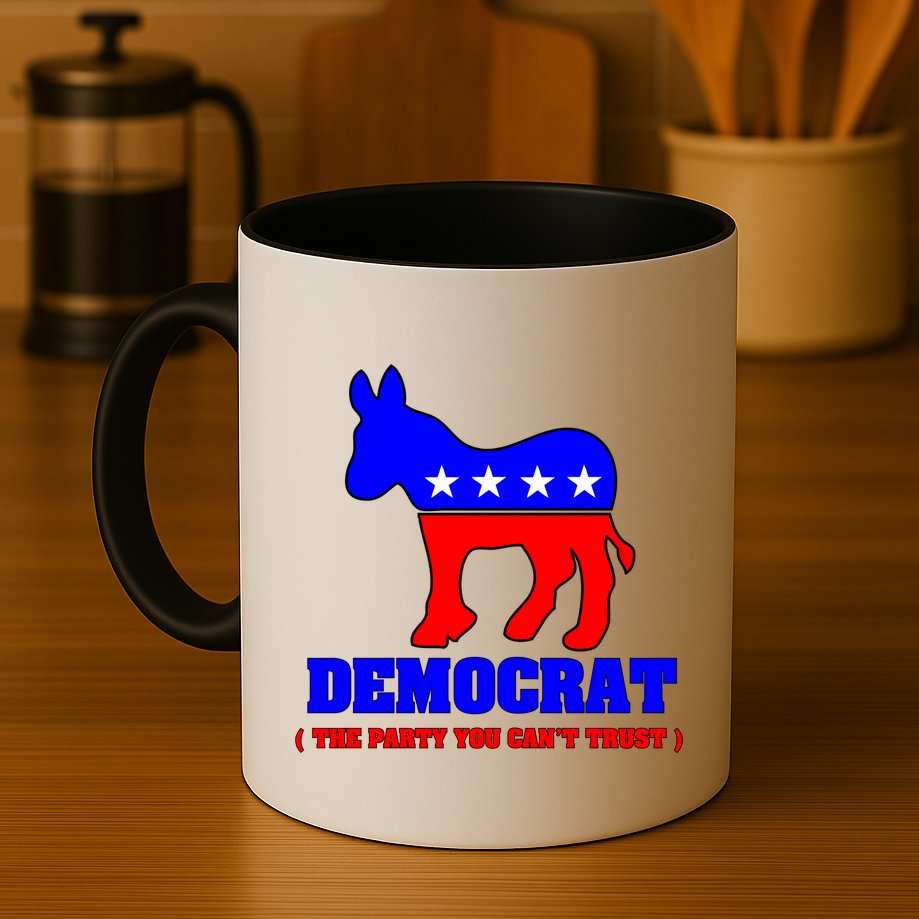 Democrat The Party You Can't Trust Mug