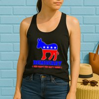 Democrat The Party You Can't Trust Womens Tank Top