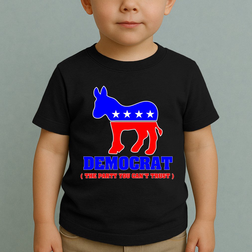 Democrat The Party You Can't Trust Toddler T-Shirt