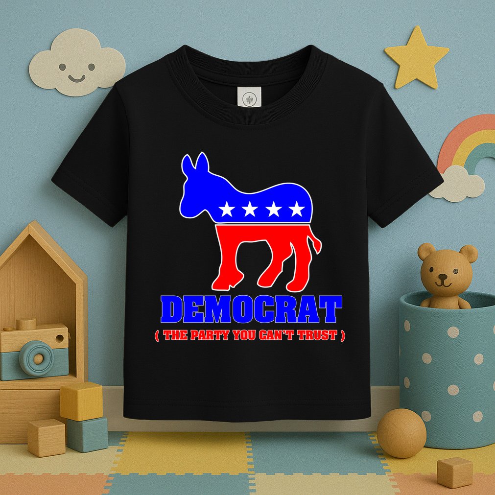 Democrat The Party You Can't Trust Toddler T-Shirt