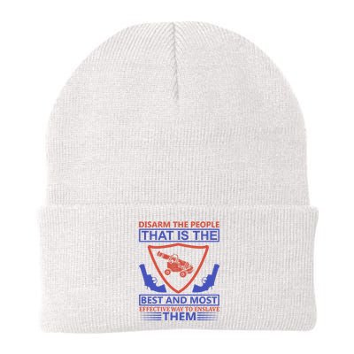 Disarm The People That Is The Best And Most Effective Way To Enslave Them Knit Cap Winter Beanie