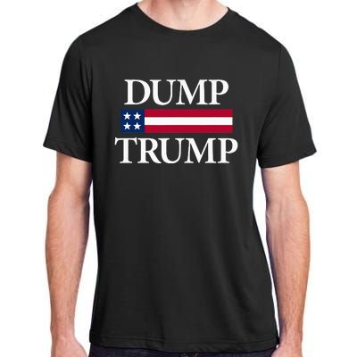 Dump Trump Political Adult ChromaSoft Performance T-Shirt