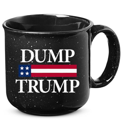 Dump Trump Political 15oz Campfire Ceramic Mug