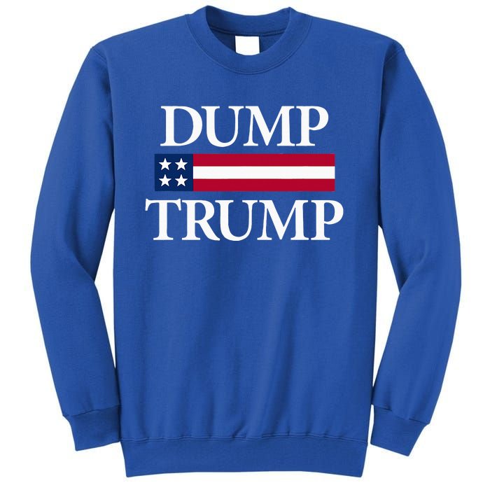 Dump Trump Political Tall Sweatshirt