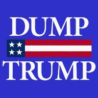 Dump Trump Political Womens T-Shirt