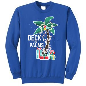 Deck The Palm Ugly Christmas Tree Gift Sweatshirt