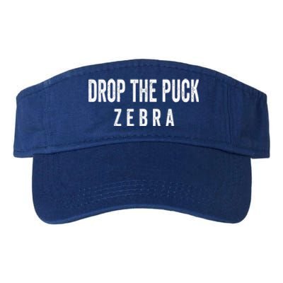 Drop The Puck Zebra Valucap Bio-Washed Visor