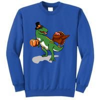 Dabbing Turkey Pilgrim Pumpkin Funny Thanksgiving Gift Sweatshirt