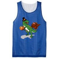 Dabbing Turkey Pilgrim Pumpkin Funny Thanksgiving Gift Mesh Reversible Basketball Jersey Tank