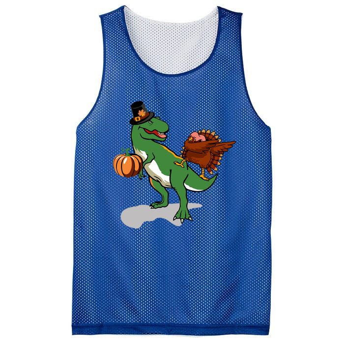 Dabbing Turkey Pilgrim Pumpkin Funny Thanksgiving Gift Mesh Reversible Basketball Jersey Tank