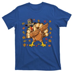 Dabbing Thanksgiving Pilgrim Turkey Or Funny Dab Cool Gift T-Shirt