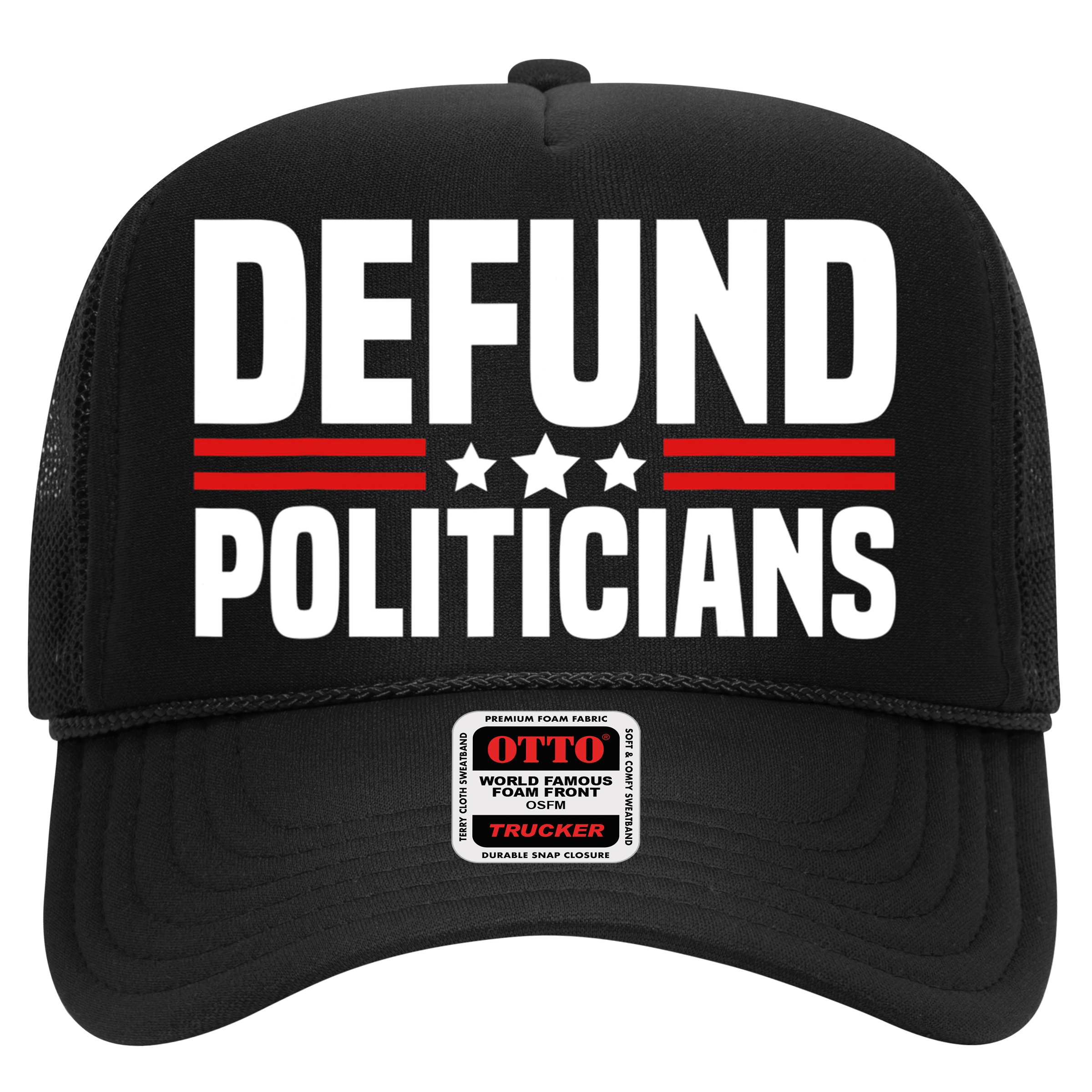 Defund The Politicians Patriotically Politics Libertarian Hat