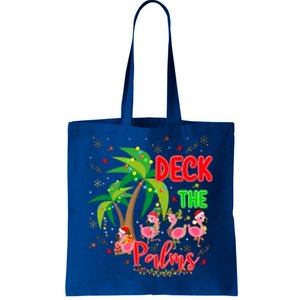 Deck The Palms Christmas Tropical Holiday Hawaii Group Match Cute Gift Tote Bag