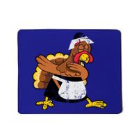 Dabbing Turkey Pilgrim Funny Thanksgiving Gift Gift Mousepad