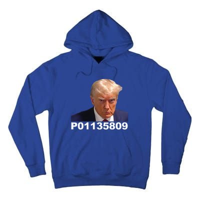 Donald Trump Prison Mugshot Funny Fulton County GA Tall Hoodie