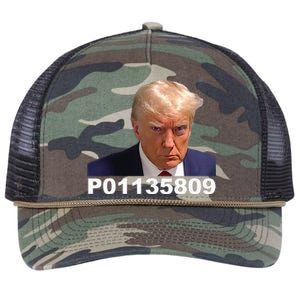 Donald Trump Prison Mugshot Funny Fulton County GA Retro Rope Trucker Hat Cap