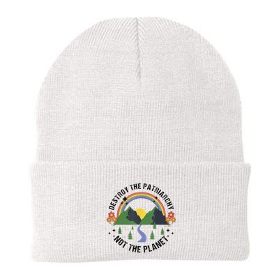 Destroy The Patriarchy Not The Planet Smash Patriarchy Beanie