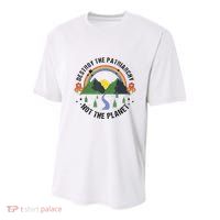 Destroy The Patriarchy Not The Planet Smash Patriarchy Youth Performance Sprint T-Shirt
