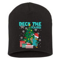 Deck The Platypus Xmas Perry Christmas Short Acrylic Beanie