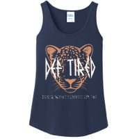 Def Tired Pour Some Coffee On Me Mom Leopard MotherS Day Ladies Essential Tank