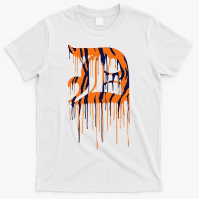 Detroit Tiger Paint Drip T-Shirt