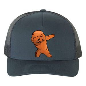 Dabbing Toy Poodle Dab Dance Funny Dog Gift Yupoong Adult 5-Panel Trucker Hat