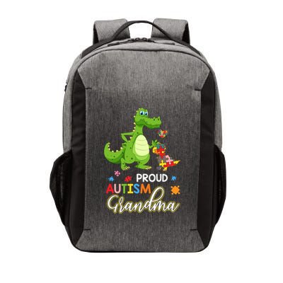 Dinosaur Tgiftrex Proud Autism Grandma Puzzle Autism Awareness Great Gift Vector Backpack