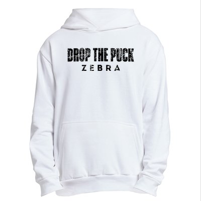 Drop The Puck Zebra Urban Pullover Hoodie