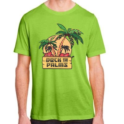 Deck The Palms Cute Gift Adult ChromaSoft Performance T-Shirt