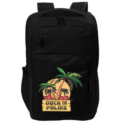 Deck The Palms Cute Gift Impact Tech Backpack