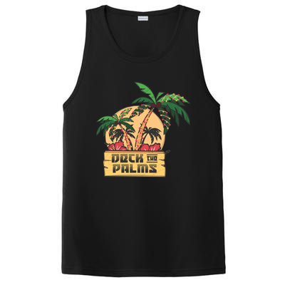 Deck The Palms Cute Gift PosiCharge Competitor Tank