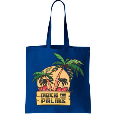 Deck The Palms Cute Gift Tote Bag