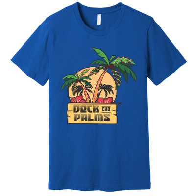 Deck The Palms Cute Gift Premium T-Shirt