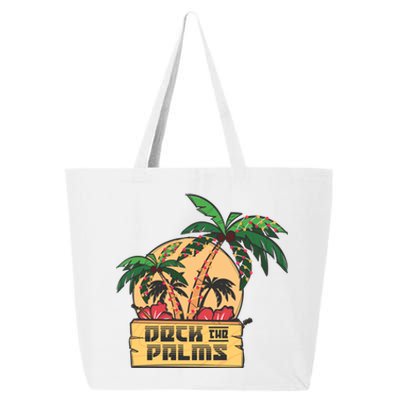 Deck The Palms Cute Gift 25L Jumbo Tote