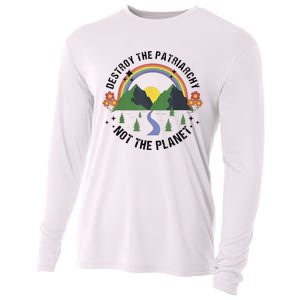 Destroy The Patriarchy Not The Planet Smash Patriarchy Cooling Performance Long Sleeve Crew