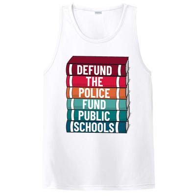 Defund The P.O.L.I.C.E Fund Public Schools PosiCharge Competitor Tank