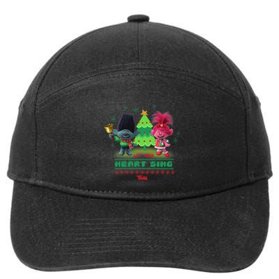 Dreamworks Trolls Poppy & Branch Let Your Heart Sing 7-Panel Snapback Hat