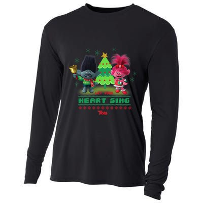 Dreamworks Trolls Poppy & Branch Let Your Heart Sing Cooling Performance Long Sleeve Crew