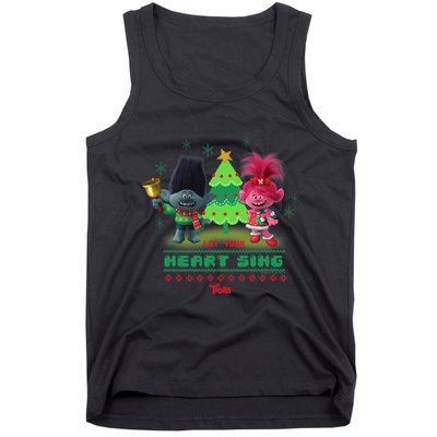 Dreamworks Trolls Poppy & Branch Let Your Heart Sing Tank Top