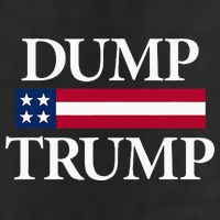 Dump Trump Political 7 Panel Mesh Trucker Snapback Hat
