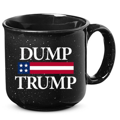 Dump Trump Political 15oz Campfire Ceramic Mug