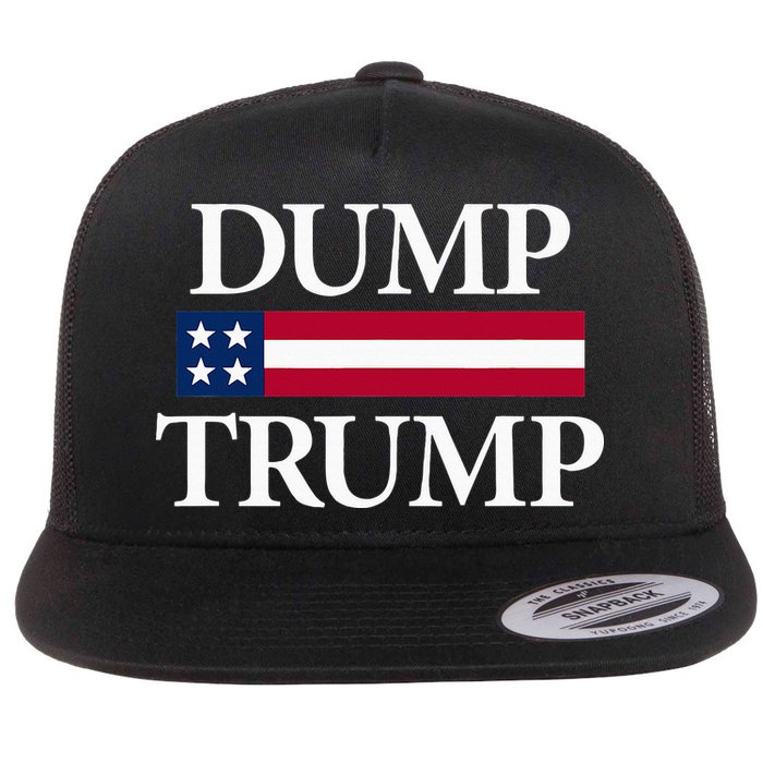 Dump Trump Political Flatbill Hat