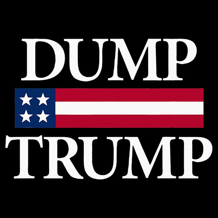 Dump Trump Political Flatbill Hat