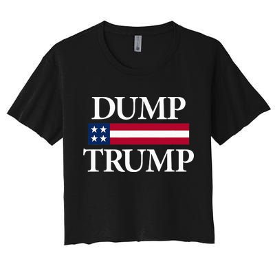 Dump Trump Political Crop Top
