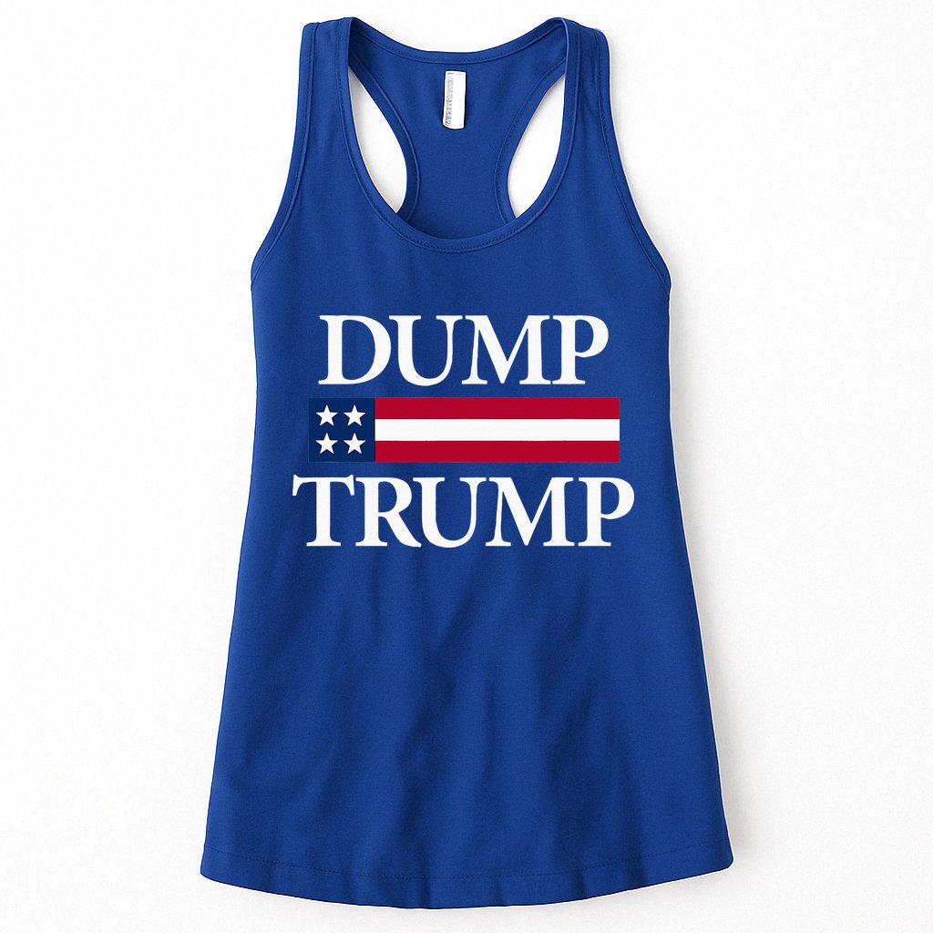 Dump Trump Political Womens Tank Top