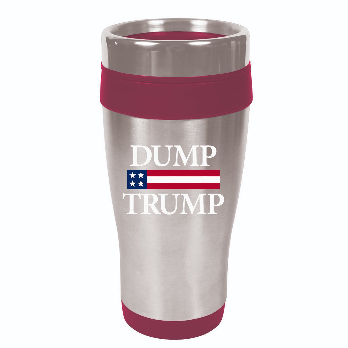 Dump Trump Political 16oz Travel Tumbler