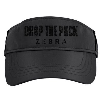 Drop The Puck Zebra Adult Drive Performance Visor