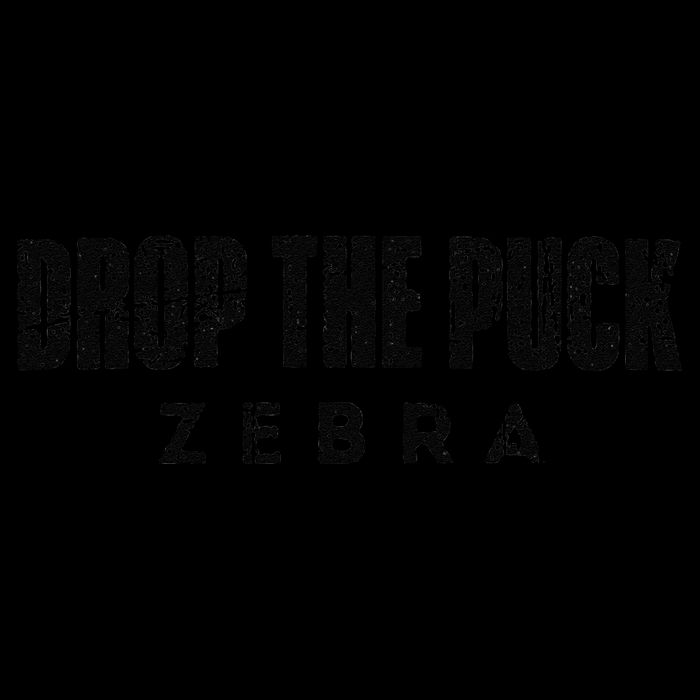Drop The Puck Zebra Youth Performance Sprint T-Shirt