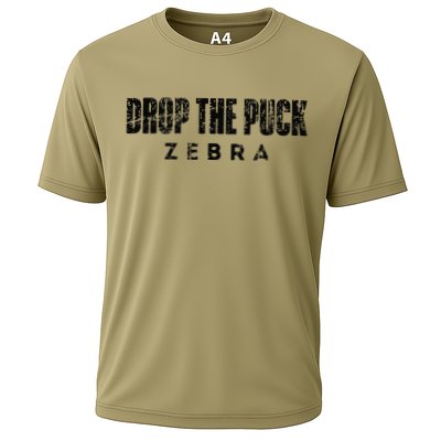 Drop The Puck Zebra Performance Shirt